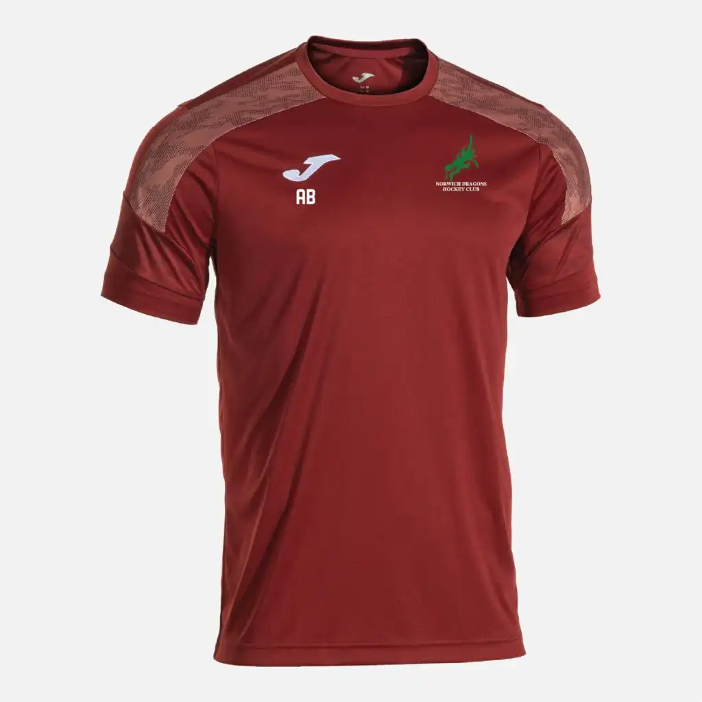 Norwich Dragons Hockey Club - Joma Championship VIII (COACH) Shirt - Burgundy