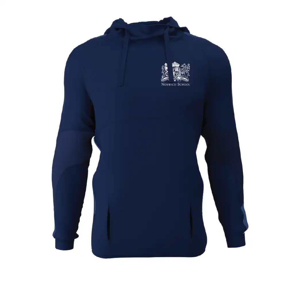 Norwich School - EDGE Pro Hoodie - Navy/Navy