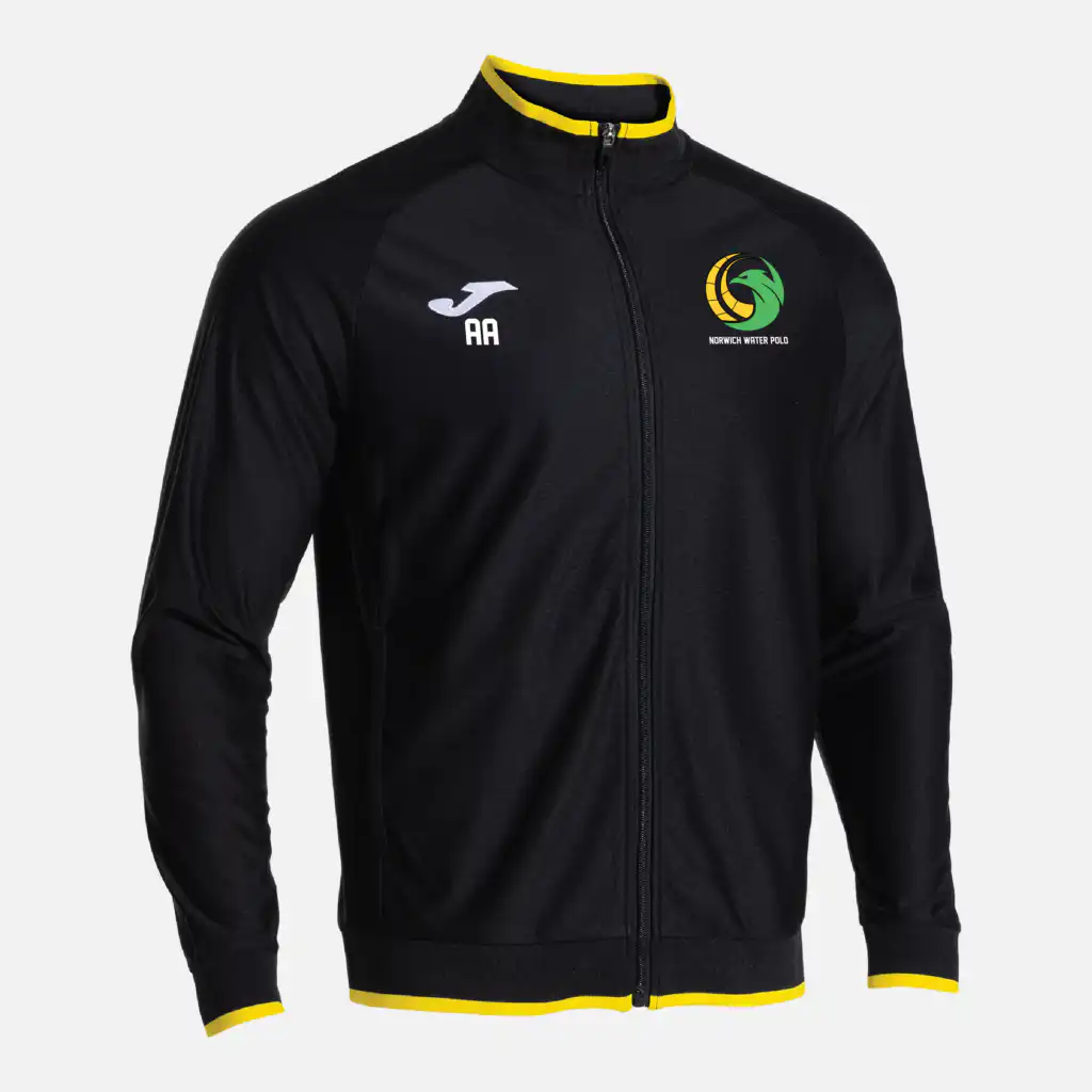 Norwich Water Polo - Joma Winner III Full Zip - Black Yellow
