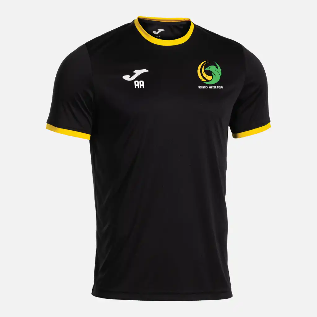 Norwich Water Polo - Joma Winner III Shirt - Black Yellow