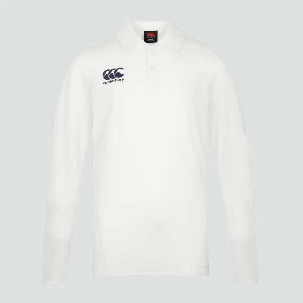 Canterbury Kids Long Sleeve Cricket Shirt