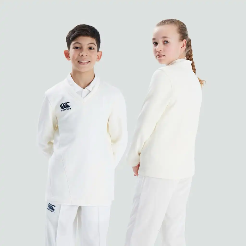 Canterbury Kids Long Sleeve Cricket Jumper