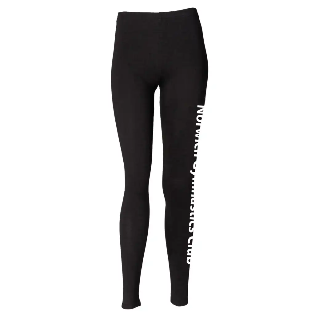 Norwich Gymnastics Club - Kids Leggings - Black