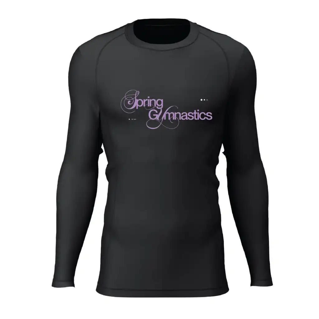 Spring Gymnastics Club Adult Baselayer (Black)