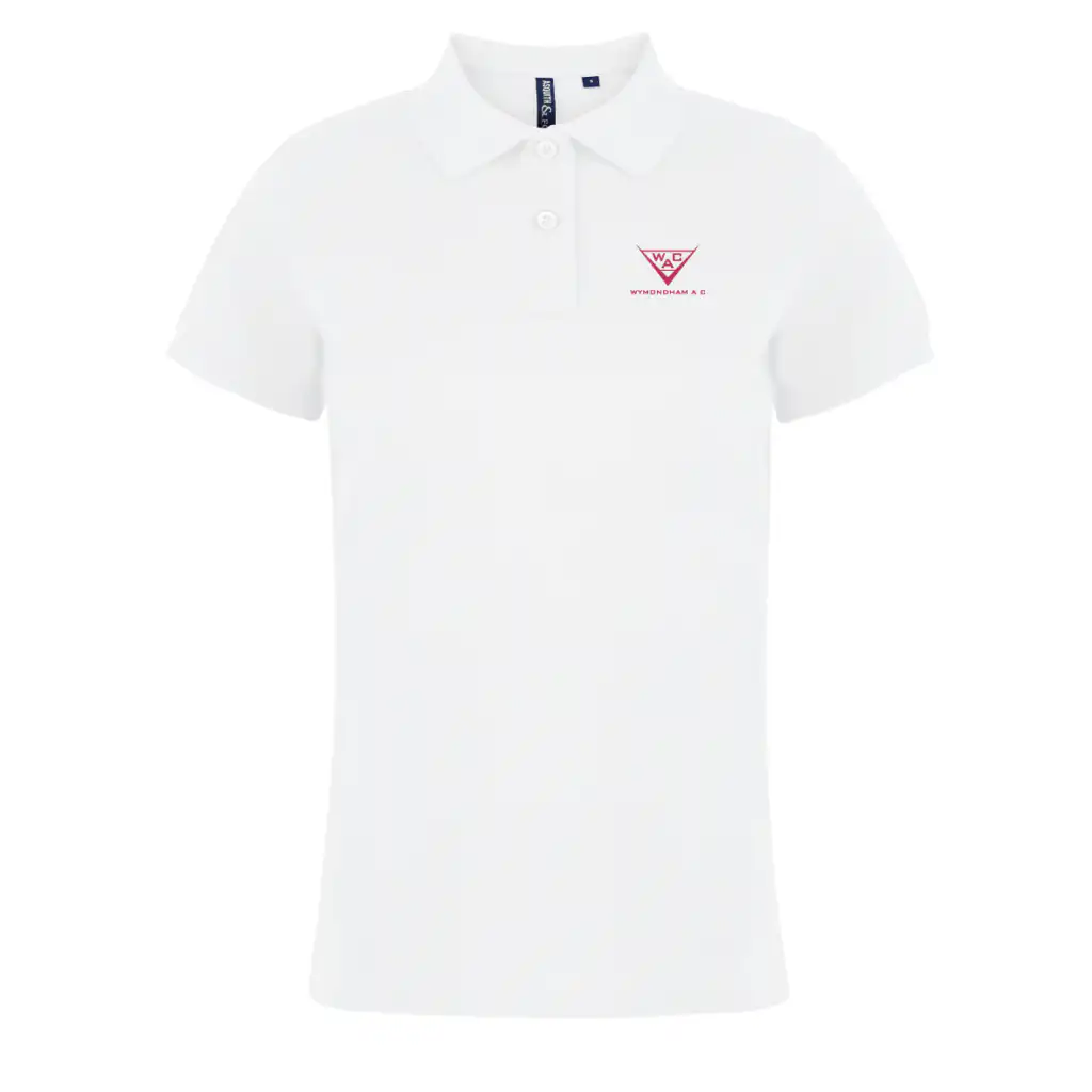 Wymondham AC - Ladies Polo Shirt - White