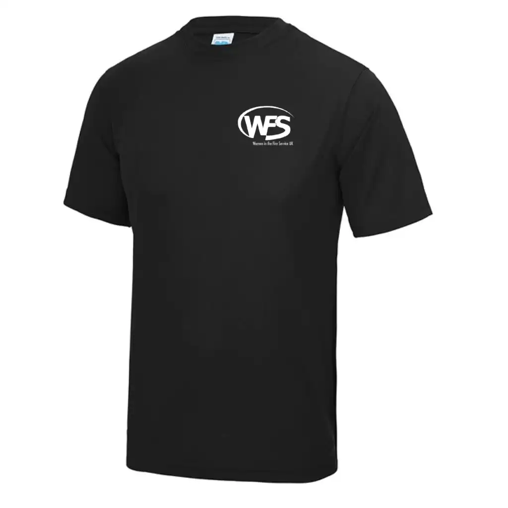 Women in the Fire Service UK – Cool T-shirt – Black