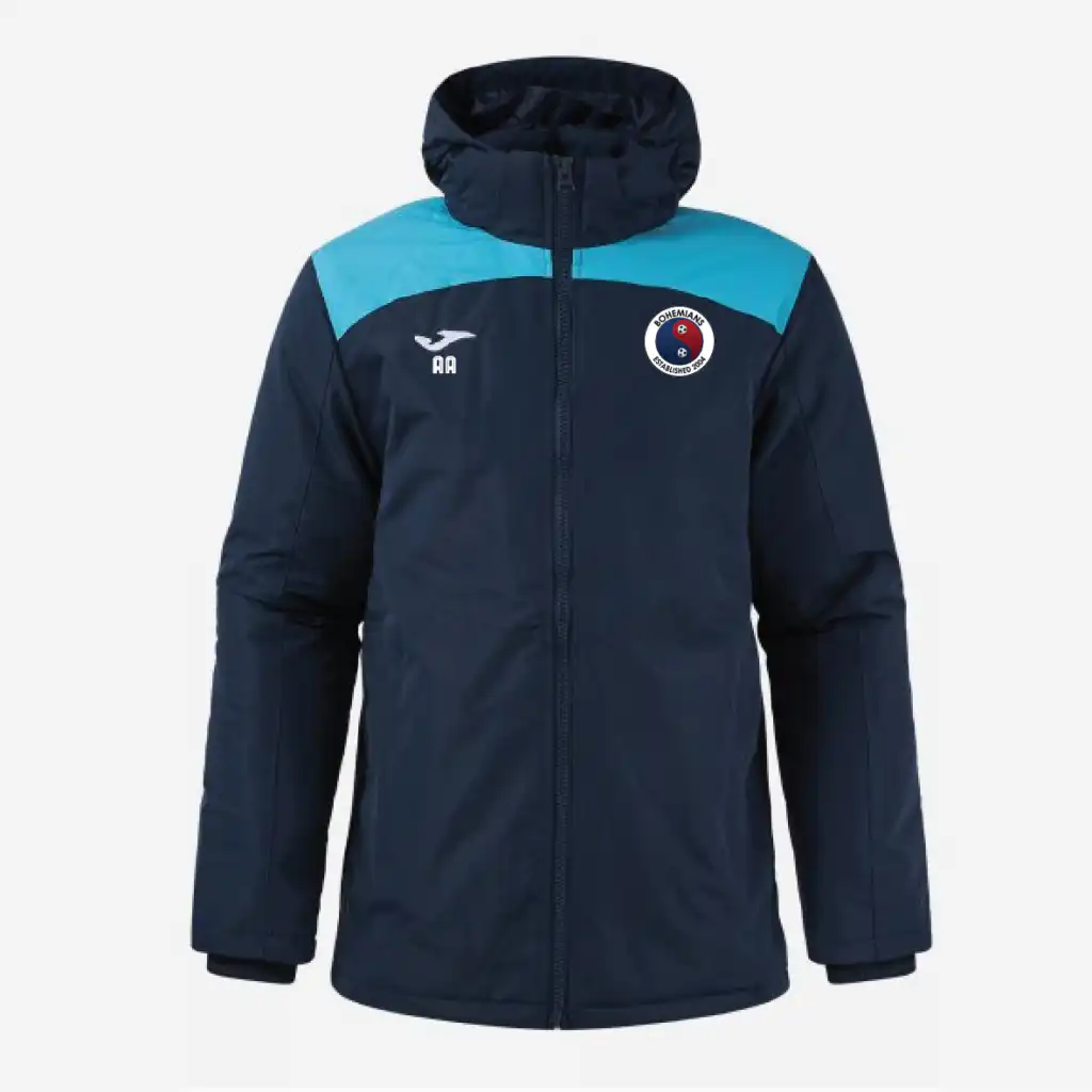 Bohemians FC Joma Trivor II Coaches Anorak (Navy/Turquoise)