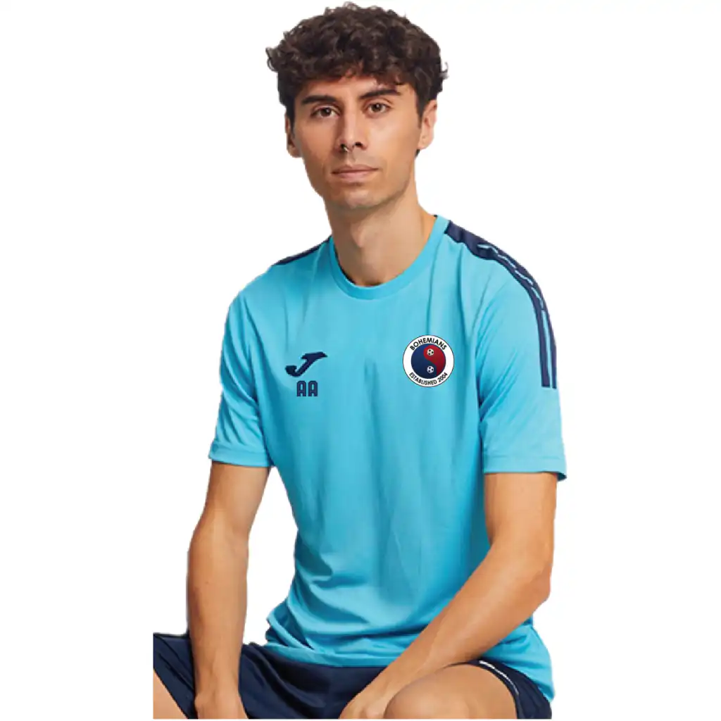 Bohemians FC Joma Olimpiada Coaches Shirt (Turquoise/Navy)