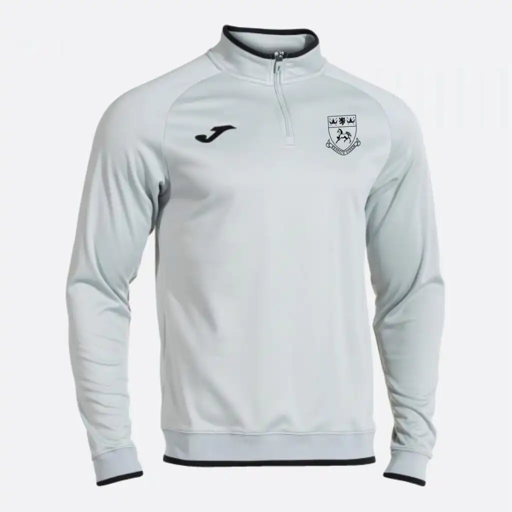 Newmarket RUFC - Joma Combi Premium 1/4 Zip (Light Melange/Black)