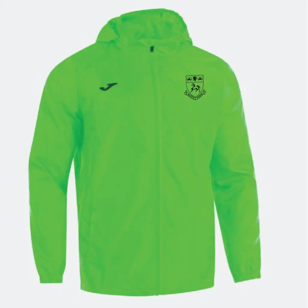 Newmarket RUFC - Joma Rain Jacket (Green Fluor)
