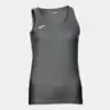 DIANA SLEEVELESS T-SHIRT GREY MELANGE
