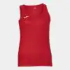 DIANA SLEEVELESS T-SHIRT RED