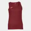 DIANA SLEEVELESS T-SHIRT BURGUNDY