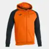 HOODED JACKET ACADEMY IV ORANGE BLACK