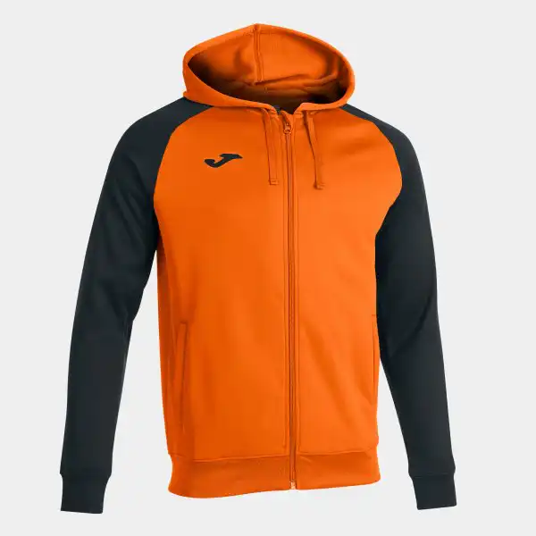 HOODED JACKET ACADEMY IV ORANGE BLACK