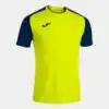 SHORT SLEEVE T-SHIRT ACADEMY IV YELLOW FLUORESCENT NAVY