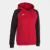 HOODED JACKET ACADEMY IV RED BLACK