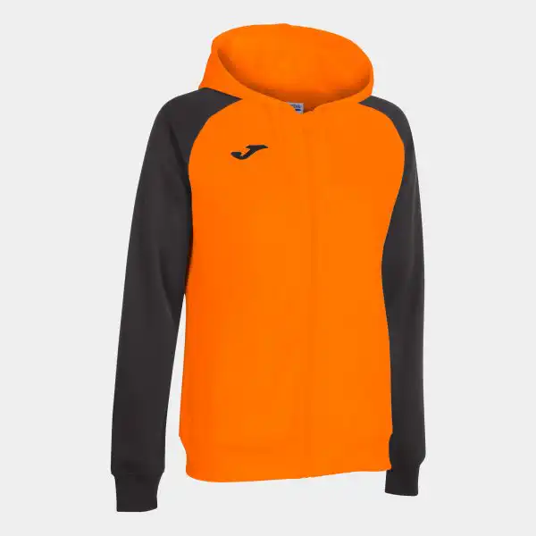 HOODED JACKET ACADEMY IV ORANGE BLACK