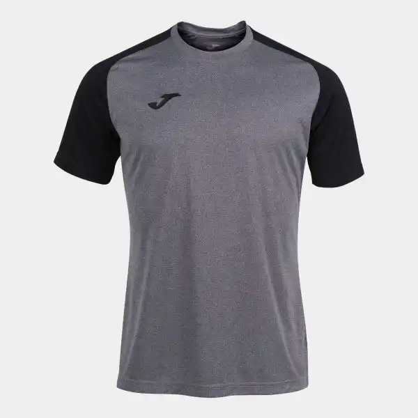 SHORT SLEEVE T-SHIRT ACADEMY IV GREY MELANGE BLACK