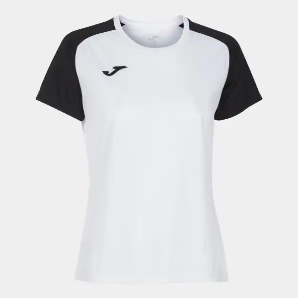 SHORT SLEEVE T-SHIRT ACADEMY IV WHITE BLACK