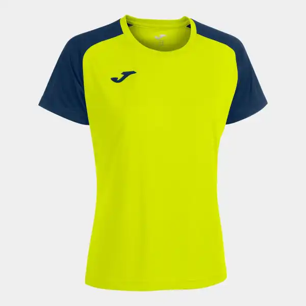 SHORT SLEEVE T-SHIRT ACADEMY IV FLUORESCENT YELLOW NAVY