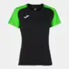 SHORT SLEEVE T-SHIRT ACADEMY IV BLACK FLUORESCENT GREEN