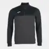 HALF-ZIP SWEATSHIRT WINNER ANTHRACITE-BLACK