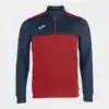 1/2 ZIP SWEATSHIRT WINNER RED-NAVY