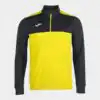 1/2 ZIP SWEATSHIRT WINNER YELLOW-BLACK