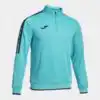 SWEATSHIRT OLIMPIADA TURQUOISE FLUOR BLACK