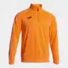 SWEATSHIRT FARAON HALF ZIP ORANGE FLUOR