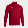 FARAON SWEATSHIRT HALF ZIP RED