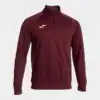 HALF ZIP SWEATSHIRT FARAON BURGUNDY