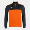 HALF-ZIP SWEATSHIRT WINNER ORANGE BLACK