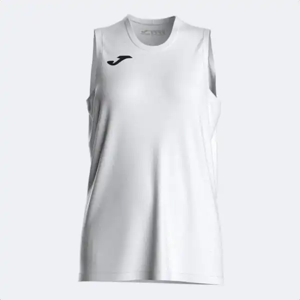 CANCHA WHITE SLEEVELESS SHIRT