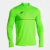 RECORD III SWEATSHIRT FLUORESCENT GREEN