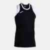 SLEEVELESS T-SHIRT CANCHA BLACK WHITE