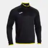 SWEATSHIRT COMBI PREMIUM BLACK YELLOW
