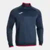 SWEATSHIRT COMBI PREMIUM DARK NAVY RED