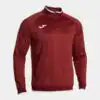 SWEATSHIRT COMBI PREMIUM BURGUNDY WHITE