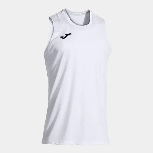 CANCHA WHITE SLEEVELESS SHIRT