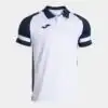 POLO SHORT SLEEVE LIDER WHITE NAVY