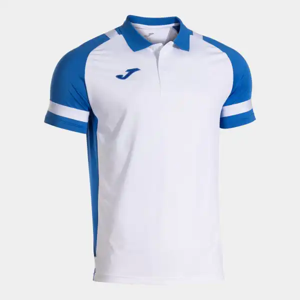 POLO SHORT SLEEVE LIDER WHITE ROYAL