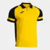 POLO SHORT SLEEVE LIDER YELLOW BLACK
