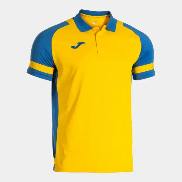 POLO SHORT SLEEVE LIDER YELLOW ROYAL