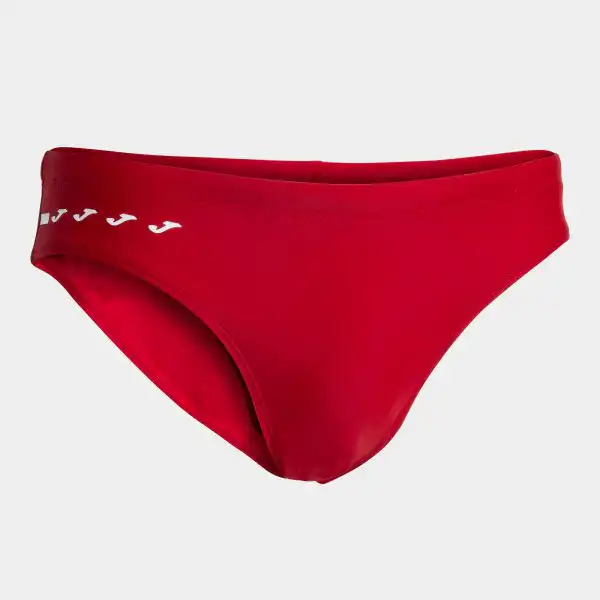 SWIM BRIEF SHARK III RED