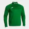 SWEATSHIRT COMBI PREMIUM GREEN WHITE