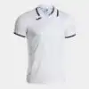 SHORT-SLEEVE POLO SHIRT COMBI PREMIUM WHITE DARK NAVY