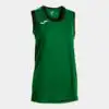 SLEEVELESS SHIRT CANCHA GREEN BLACK