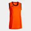 SLEEVELESS SHIRT CANCHA ORANGE BLACK